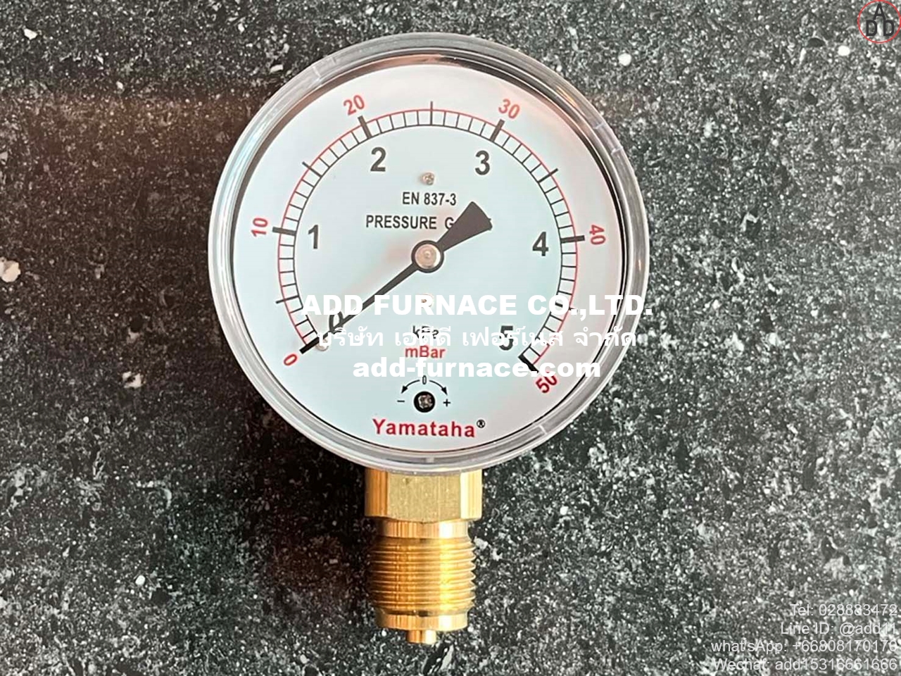 Yamataha Pressure Gauge 0-5kPa(0-50mBar) (13)